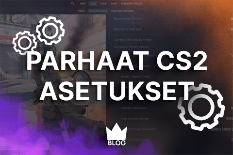 Parhaat CS2 asetukset